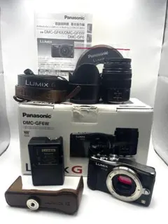 値下げPanasonic LUMIX DMC-GF6W ダブルズームレンズ超美品 - メルカリ