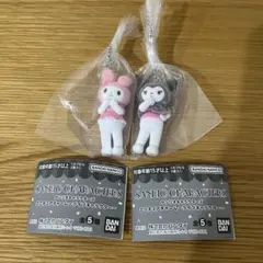 サンリオキャラクターズ ミニチュアチャーム ライブキャラクター マイメロ＆クロミ