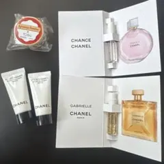 CHANEL 香水試供 CHANCE & GABRIELLE＋美容液試供品2点