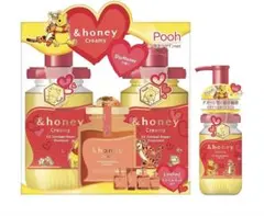 &honey プーさん シャンプー、トリートメント、ヘアオイル　セット