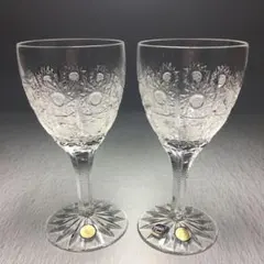 LASKABOHEMIA  フルクリスタル ワイングラス ペアセット