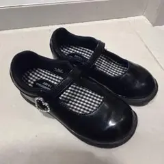 Moonstar ブラックフォーマルシューズ 19.0cm