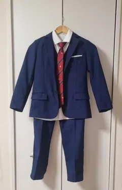 【美品】スーツ5点セット 150cm 男の子 数時間のみ使用