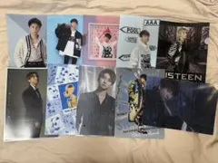 與真司郎　AAA クリアファイル　まとめ売り