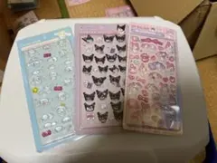 3Dステッカーセット ボンボンドロップ サンリオ キャラクター 3点セット