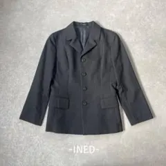 INED/テーラードジャケット/2/ダークグレー/ウール/綺麗め/オフィスのサムネイル