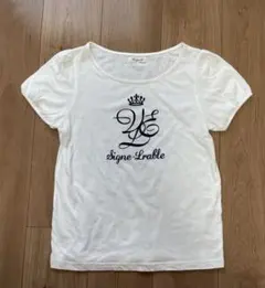 美品　techichi テチチ　半袖Tシャツ ホワイト　フリーサイズのサムネイル