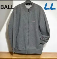 【大きい】BALL ジップアップジャンパー