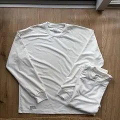 FreshService Sport 2枚セット長袖Tシャツ ホワイト Mのサムネイル