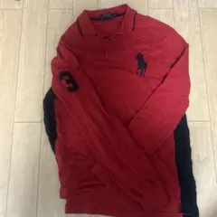 Polo Ralph Lauren 長袖ポロシャツ レッド Lのサムネイル