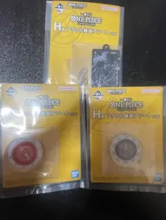 ワンピースカードゲーム　H賞　アクリル雑貨アソート　3点