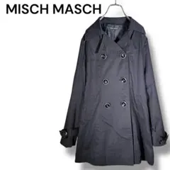 ミッシュマッシュ トレンチコート ブラック　サイズ38 綿100% M相当