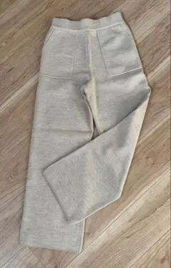 ニット ワイドパンツ