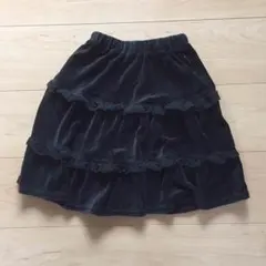 お値下げ♡110センチ☆ コムサ 美品 黒 スカート♡