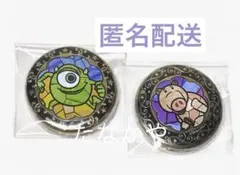 PIXAR ピクサー　金バッジ 　　トイ・ストーリー　モンスターズインクのサムネイル