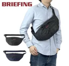 【美品】BRIEFING ブリーフィング SLASH S MW 黒　ボディバッグ
