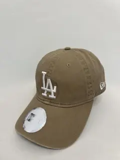 【NEW ERA】ロサンゼルス・ドジャース　ベースボールキャップ ベージュ