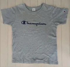 【キッズ】Champion チャンピオン Tシャツ グレー 色 160cm