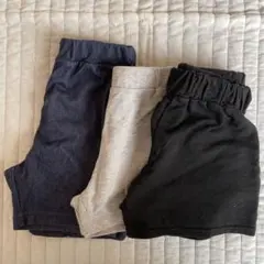 ショートパンツ3点セット