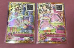 アイカツ リトルパールフラワートップス&スカートセット