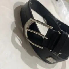 Cutter & Buck ブラックレザーベルト