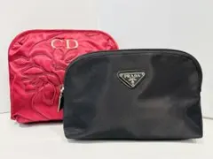 ロゴ ポーチ 2点セット