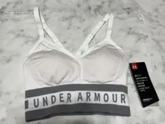 UNDER ARMOUR スポーツブラ SM ホワイト