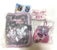 ナルミヤキャラクターズ シール帳風フォトホルダー メゾピアノ　ポンポンチャーム
