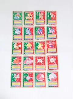 【希少・美品】ポケモン　トップサン 裏面青　フシギソウ 他　20枚　Topsun