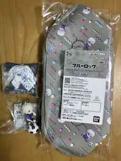 【ブルーロック】凪誠志郎　ポータブルポーチ プチっとのりマス　ガチャガチャの景品