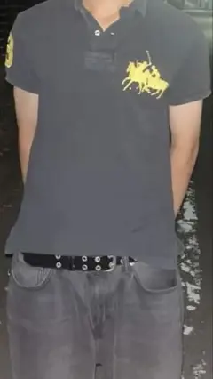 Polo Ralph Lauren グレー ポロシャツ ビッグポニー