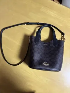 COACH ロゴ入り ミニショルダーバッグ