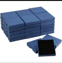 【32個】ギフトボックス ネイビー スポンジ付 5cm正方形 ハンドメイド 梱包