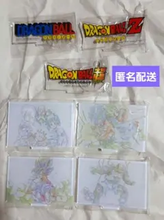 ドラゴンボール 一番くじ F賞 アクリルスタンド ロゴ　7種　まとめ売り