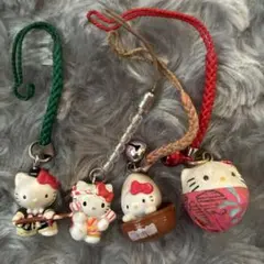 Round1 x Hello Kitty ストラップ 4個セット 限定品 - メルカリ