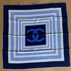 CHANEL ココマーク シルクスカーフ サイズ 65✖65 クリーニング渡し