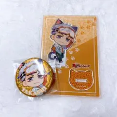 東京リベンジャーズ 三ツ谷隆 アクリルスタンド 缶バッジ ナンジャタウン