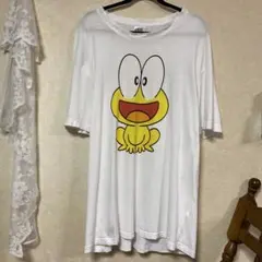 訳あり　ど根性ガエル　Tシャツ 4L ホワイト