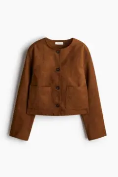 H&M　スウェード　ジャケット