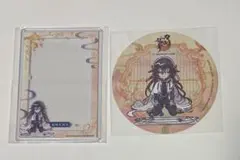 刀剣乱舞 とうらぶ 数珠丸恒次 箔押しカード アニメイトカフェ 十周年