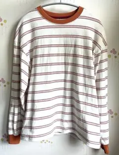 ニコアンド　ボーダー長袖Ｔシャツのサムネイル