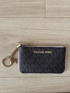 MICHAEL KORS カードケース ブラウン ピンク