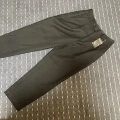 新品北欧、暮らしの道具店 シワになりにくい、きれい見えのテーパードパンツネイビー