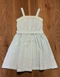 PETIT BATEAU ストライプ ワンピース 114cm