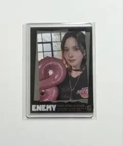 TWICE MINAミナENEMY JYP特典トレカフォトカード硬質カードケース