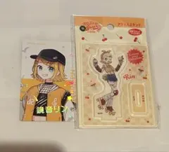 プロセカ 鏡音リン アクリルスタンド エピカ 箔押し クリフェス