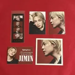 BTS ①ブックマーク・ステッカー・正方形両面フォト♡Jimin