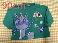 【美品】アンパンマン ダダンダントレーナー　クリスマス　ベビー　90cm