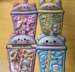 新品未使用 4枚セット ジップロック 可愛い 袋