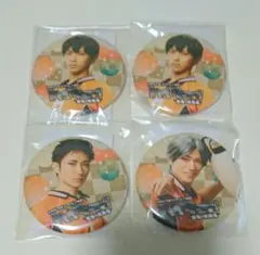 ハイステ DMM スクラッチ 缶バッジ(影山、澤村、菅原)